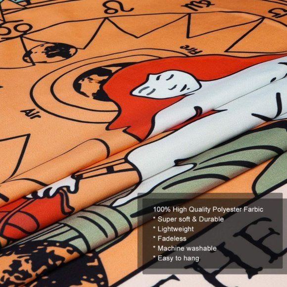 The Star Tarot Card Wall Decor Tapestry - Picture 3 of 3